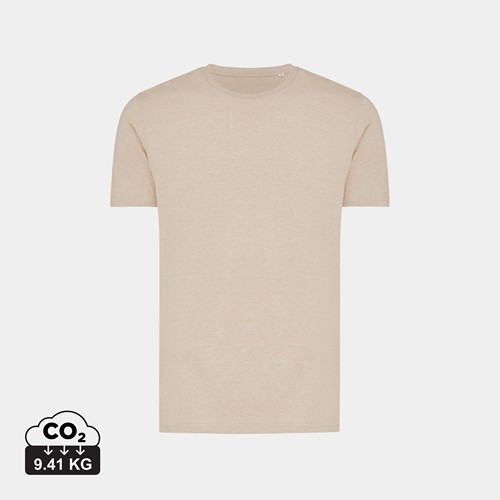 moteado de color marrón claro IQONIQ Brett Camiseta Medium Weight Algodón Reciclado