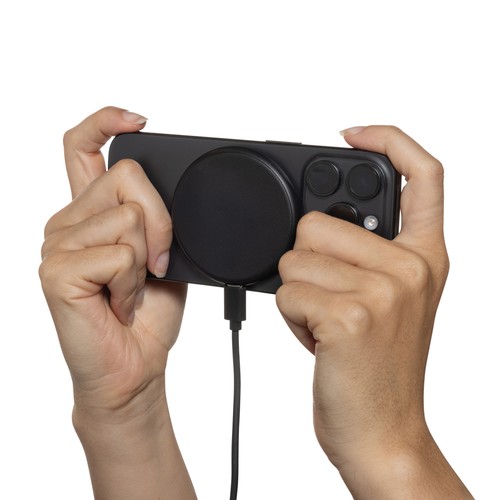 black Cargador magnético Magnapad 15W rplastic RCS 3 en 1