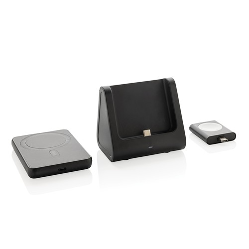 Chargeur 3 en 1 avec powerbank en plastique RCS Powerbase - 8