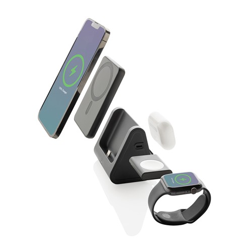 Chargeur 3 en 1 avec powerbank en plastique RCS Powerbase - 3