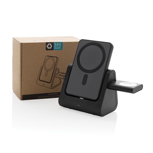 Chargeur 3 en 1 avec powerbank en plastique RCS Powerbase - 11