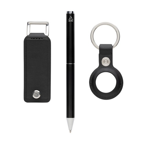 Coffret cadeau 3 pcs en PU recyclé RCS Swiss Peak Tula - 5