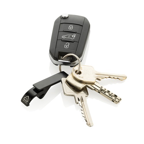 black Abrelatas y botellas de aluminio reciclado RCS