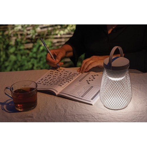 Lampe de table rechargeable par USB en plastique RCS Aurora - 7