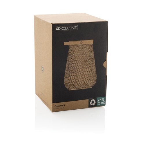 Lampe de table rechargeable par USB en plastique RCS Aurora - 11