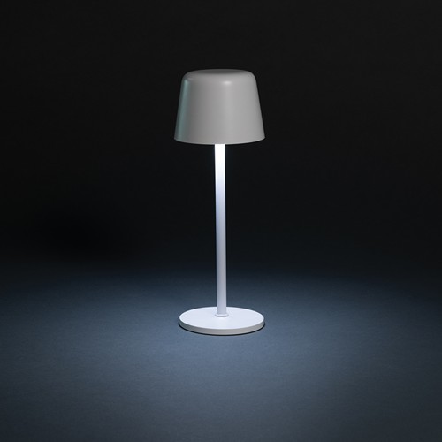 Lámpara de mesa Zenic RCS plástico reciclado recargable USB