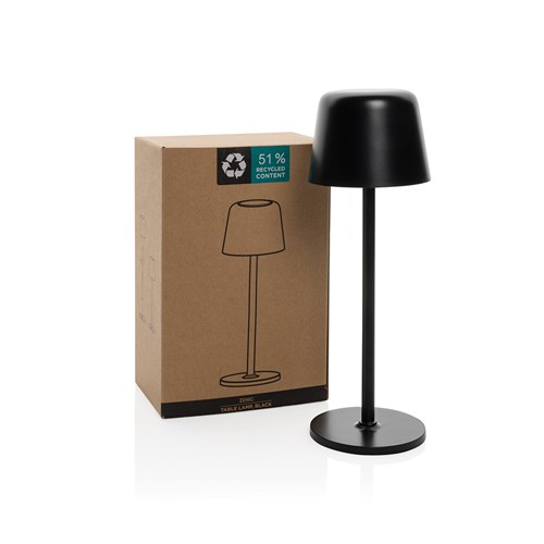 Lampe de table rechargeable par USB en plastique RCS Zenic - 12