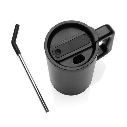 black Taza Cube de acero reciclado RCS 800 ml