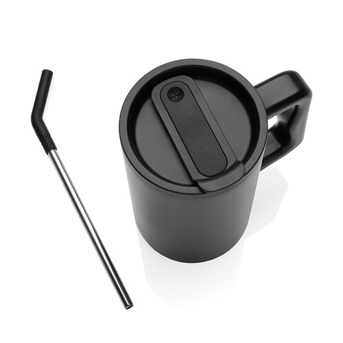 black Taza Cube de acero reciclado RCS 800 ml