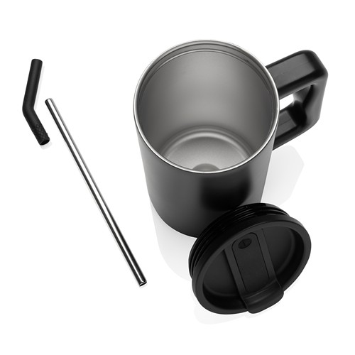 black Taza Cube de acero reciclado RCS 800 ml