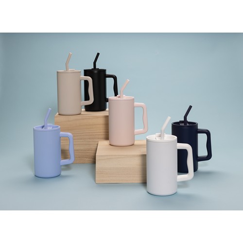 black Taza Cube de acero reciclado RCS 800 ml