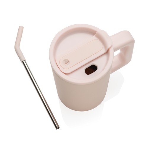 pink Taza Cube de acero reciclado RCS 800 ml