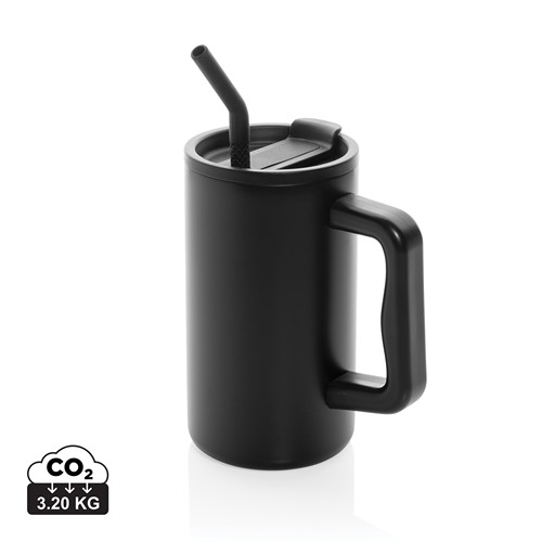 Mug Cube 800ml en acier recyclé certifiée RCS - 1