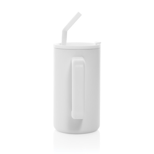 white Taza Cube de acero reciclado RCS 800 ml