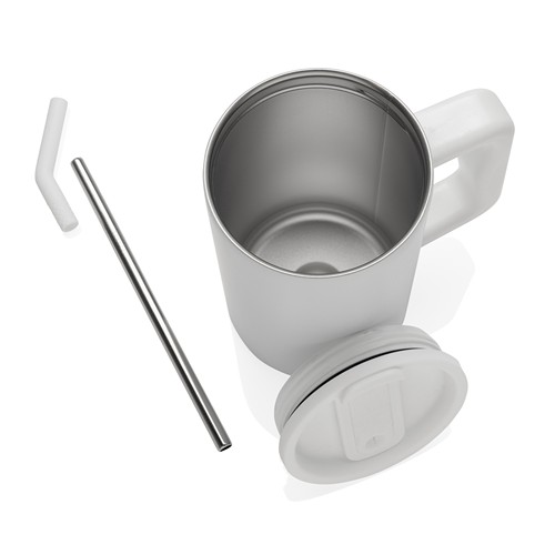 white Taza Cube de acero reciclado RCS 800 ml