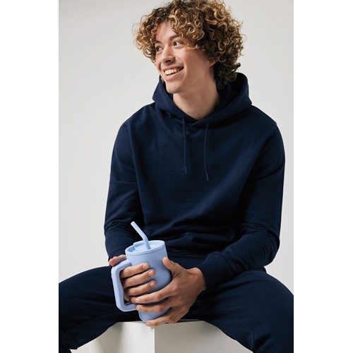 azul claro Taza Cube de acero reciclado RCS 800 ml