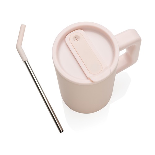 pink Taza Cube de acero reciclado RCS 800 ml