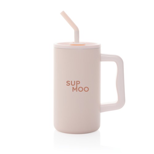pink Taza Cube de acero reciclado RCS 800 ml