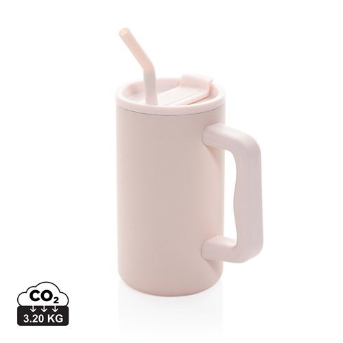pink Taza Cube de acero reciclado RCS 800 ml