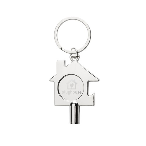 Porte-clés 3 en 1 en alliage de zinc recyclé RCS - 12