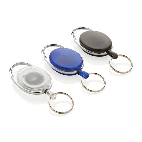 Porte-clés à clip extensible en ABS recyclé RCS - 6