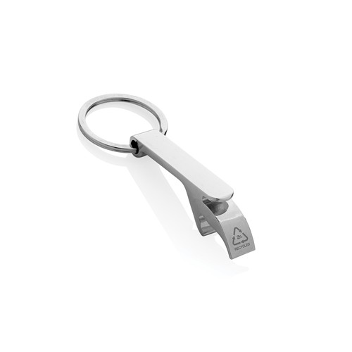 Porte-clés décapsuleur en alliage de zinc recyclé RCS - 2