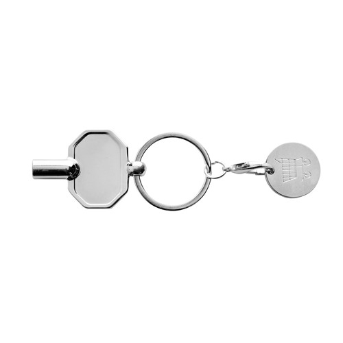 Porte-clés jeton et clé de radiateur en alliage de zinc RCS - 2