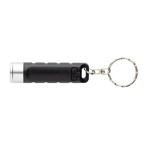 Porte-clés lampe torche charge USB en plastique RCS Globix - 5