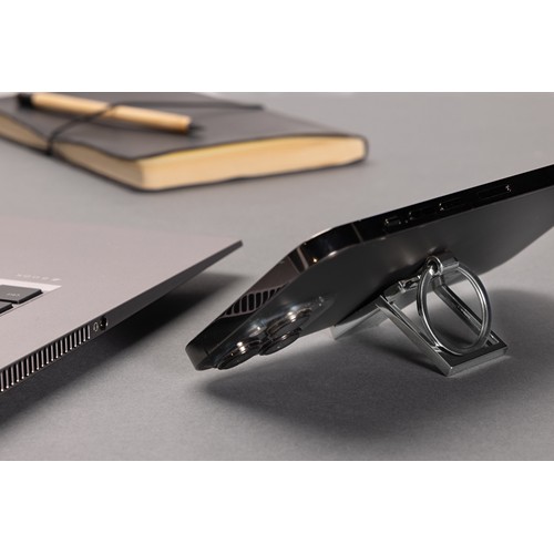 Porte-clés support téléphone en alliage de zinc recyclé RCS - 8