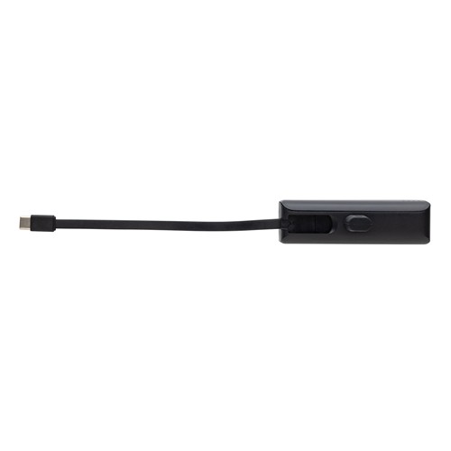 black Powerbank Powerlink RCS plástico 3000 mah con conector USB C
