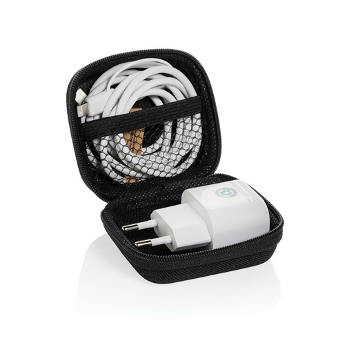 black Set de carga 2 piezas Boost RCS PET reciclado 20W tipo C
