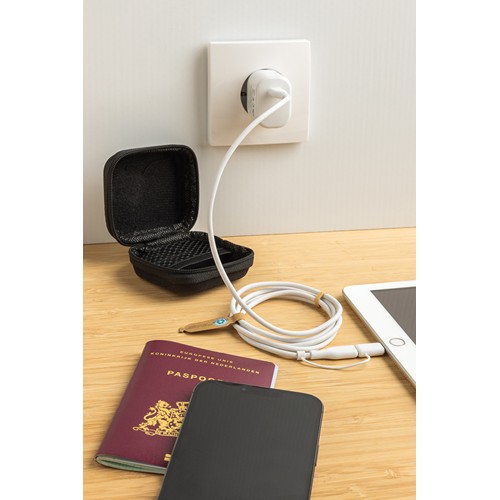 Set câble et chargeur 20W en PET recyclé RCS Boost - 13