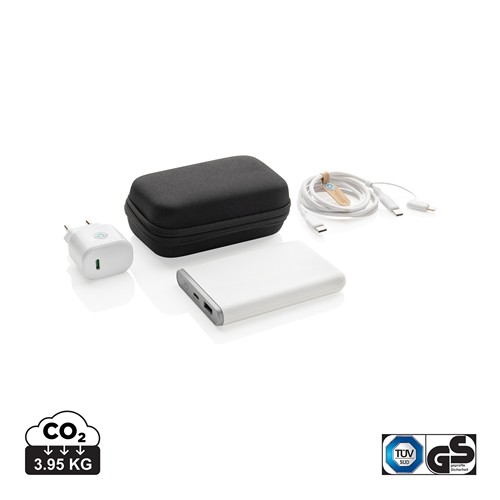 Set batterie câble et chargeur 20W en PET recyclé RCS Surge - 1