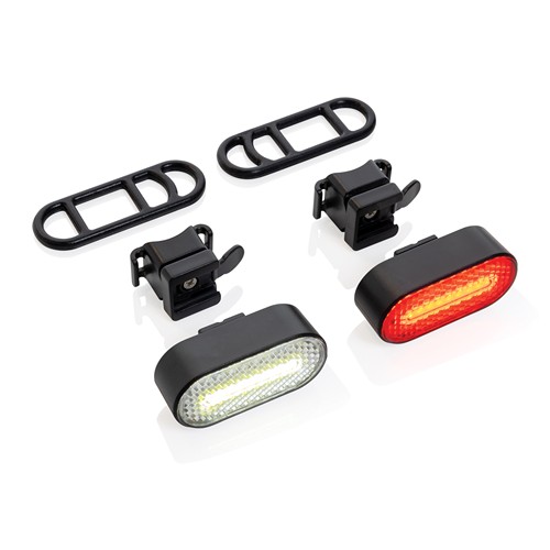 Set d'éclairage de vélo via USB en plastique RCS Lumino - 4