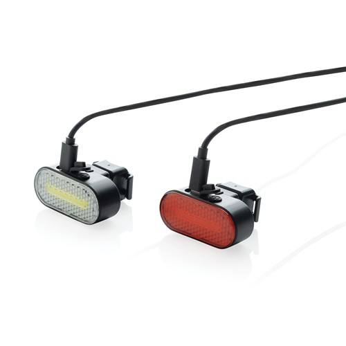 Set d'éclairage de vélo via USB en plastique RCS Lumino - 5