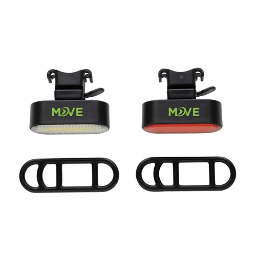 Set d'éclairage de vélo via USB en plastique RCS Lumino - 6
