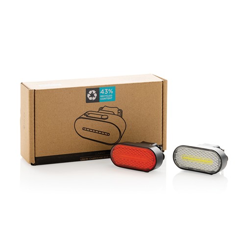 Set d'éclairage de vélo via USB en plastique RCS Lumino - 11