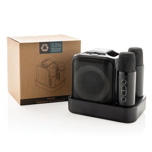 Set karaoké avec double micro en plastique RCS SingVIBE - 16
