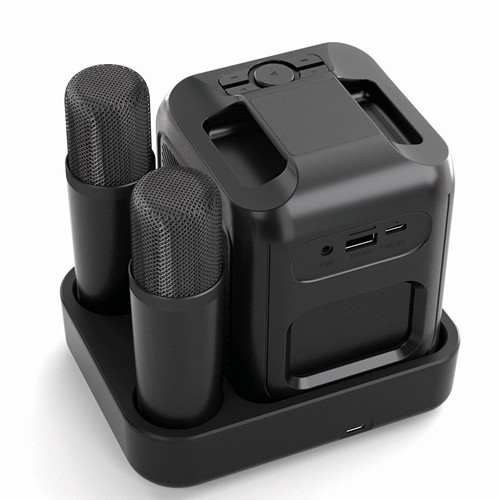 Set karaoké avec double micro en plastique RCS SingVIBE - 5