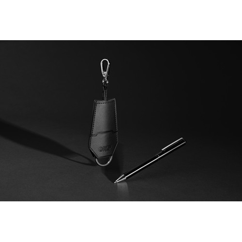 Set porte-clés et stylo en PU recyclé RCS Swiss Peak Tula - 8