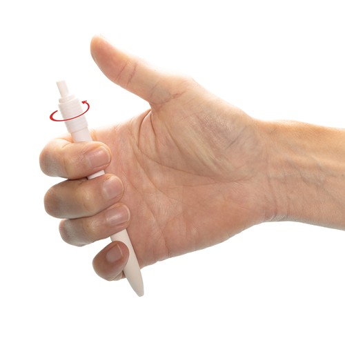 Stylo anti-stress en ABS recyclé GRS Quill - 4