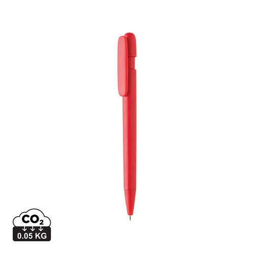 red Bolígrafo Devin RABS certificado GRS sólido