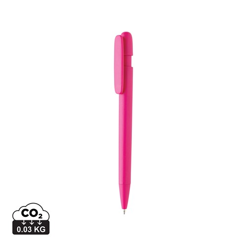 Stylo couleur uni en ABS recyclé et certifié GRS Devin - 1