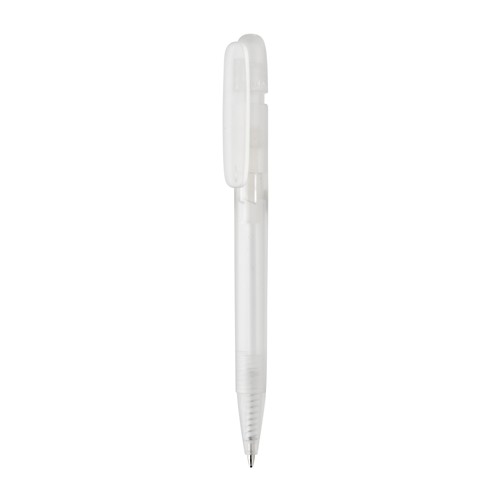 white Bolígrafo Devin RABS certificado GRS transparente