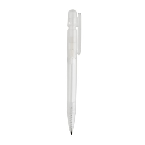 white Bolígrafo Devin RABS certificado GRS transparente