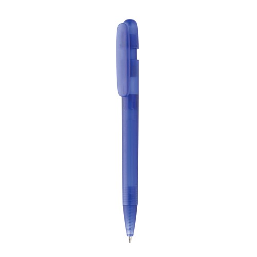 blue Bolígrafo Devin RABS certificado GRS transparente
