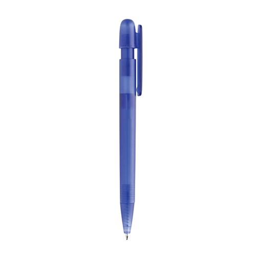 blue Bolígrafo Devin RABS certificado GRS transparente