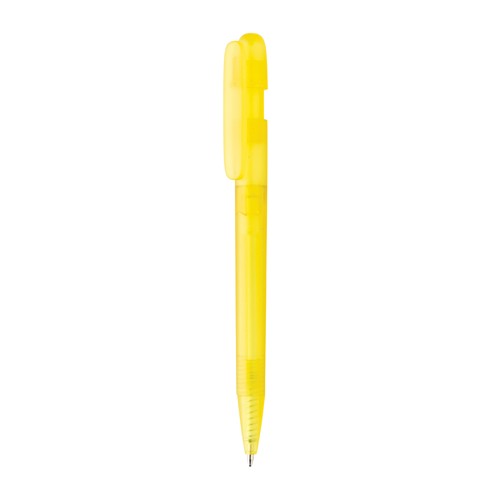 yellow Bolígrafo Devin RABS certificado GRS transparente