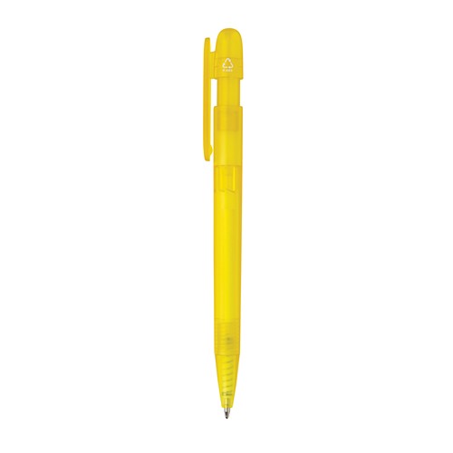 yellow Bolígrafo Devin RABS certificado GRS transparente