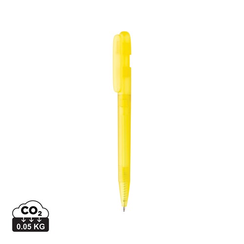 yellow Bolígrafo Devin RABS certificado GRS transparente